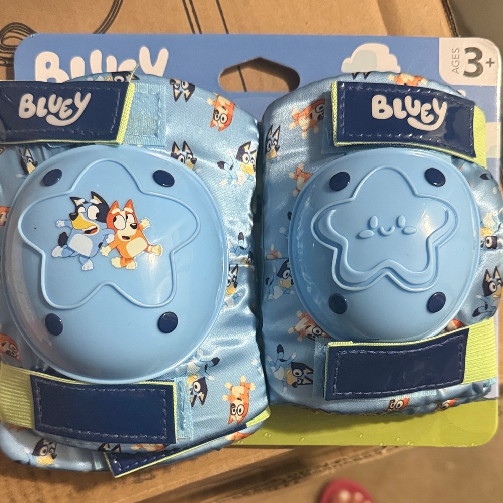 Bluey Kids Knee Pads with Cartoon Design